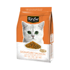 Kit Cat Salmon Dry Cat Food for Coat Care