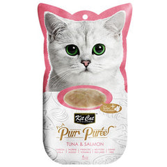 كت كات مكافات كريمية للقطط بنكهة التونة والسالمون 60 جرام