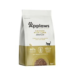 ابلاوز طعام جاف بنكهة الدجاج مع لحم الضأن للقطط البالغة