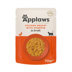 ابلاوز طعام رطب دجاج وحبوب اليقطين للقطط 70 جرام