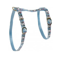 Zolux Nylon Cat Harness Pink & Blue 10mm