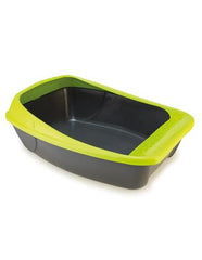 ام بي اس فيرقو حوض رمل مفتوح للقطط لون ازرق