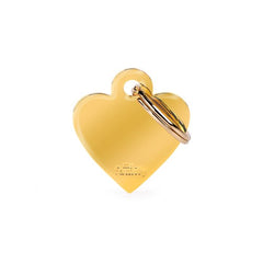 Small Gold Color Heart Shape Copper Necklace