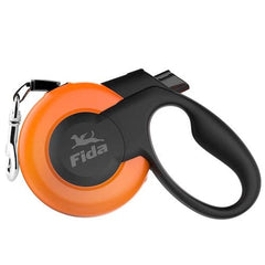Vida M7 Plus Automatic Cat and Dog Walking Leash Orange with Night Light (LED) S