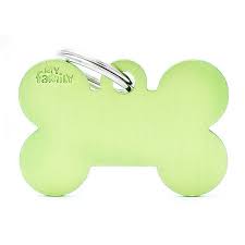 Green Aluminum Bone Necklace