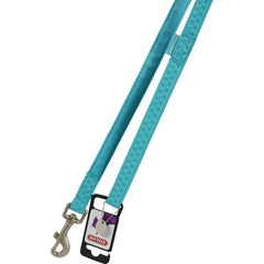 Zolux Leather Dog Harness 1.2m - 25mm Turquoise