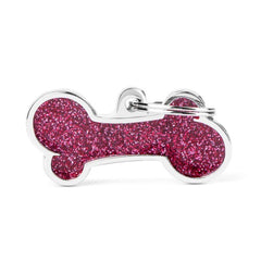 My Family Large Pink Sparkle Necklace
