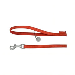 Zolux Leather Dog Harness - 1.2m - 15mm - Red