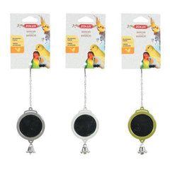 زولكس مراية معدنية دائرية مع جرس