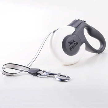 Vida M7 Plus Automatic Walking Leash for Cats and Dogs White with Night Light (LED) M