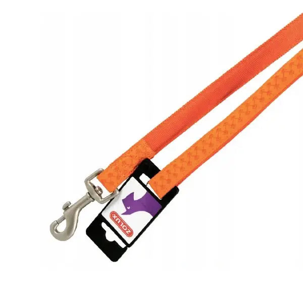 زولكس مشد جلد مشمع للكلاب 1.2 م - 20 مم برتقالي