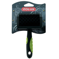 Zolux Rubber Brush for Short Haired Dogs