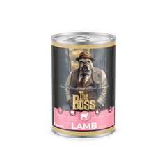 بوس طعام رطب للكلاب الصغيرة بلحم الضأن 400غ