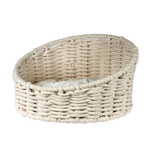 منتجات الحيوان سرير وافن قطن دائري CREAM