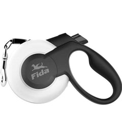 Vida M7 Plus Automatic Walking Leash for Cats and Dogs White with Night Light (LED) S