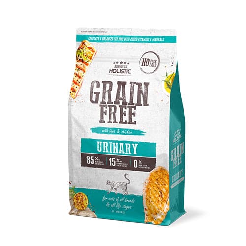Absolute Holistic Dry Cat Food for All Ages and Breeds Urinary Care Tuna &amp; Chicken