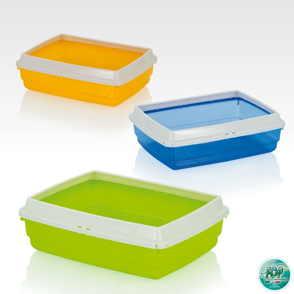 ام بي اس ميتشوي حوض رمل مع ايطار للقطط الوان متعددة