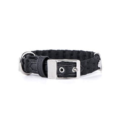 ماي فاميلي ميلان طوق نيلون للكلاب أسود 45×2.8 سم