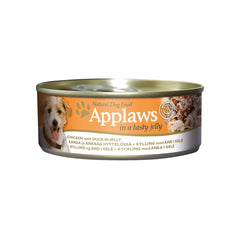 ابلاوز طعام رطب دجاج بالبط مغموس في الجلي للكلاب 156 جرام