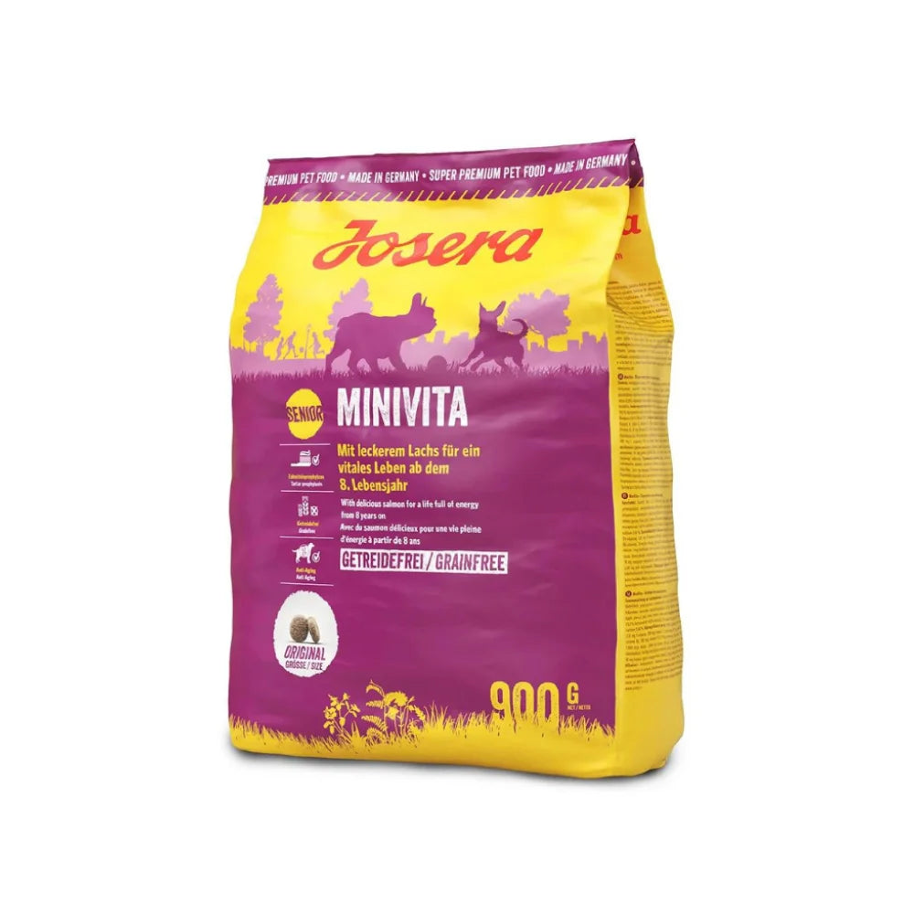 جوسيرا ميني جونيور طعام جاف للكلاب ذات السلالات الصغيرة من عمر 3 اسابيع بنكهة البط والسالمون