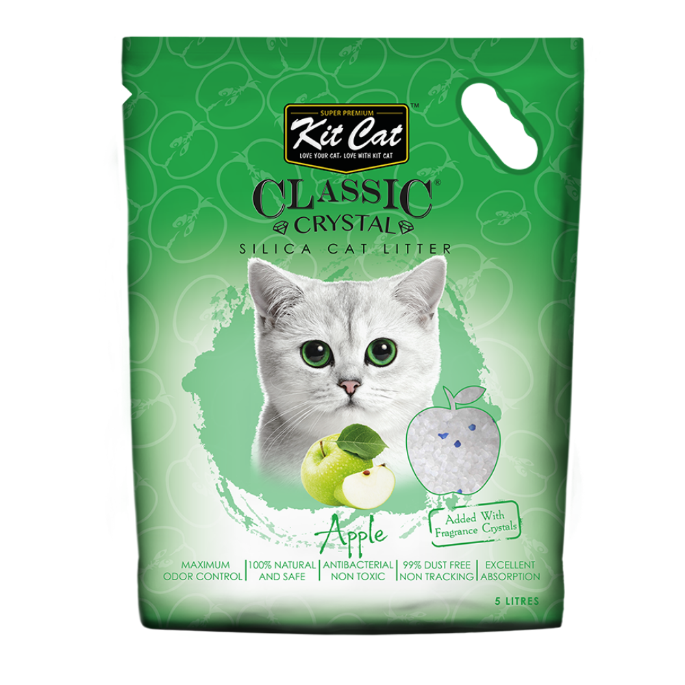 كت كات رمل كريستال للقطط 5 لتر