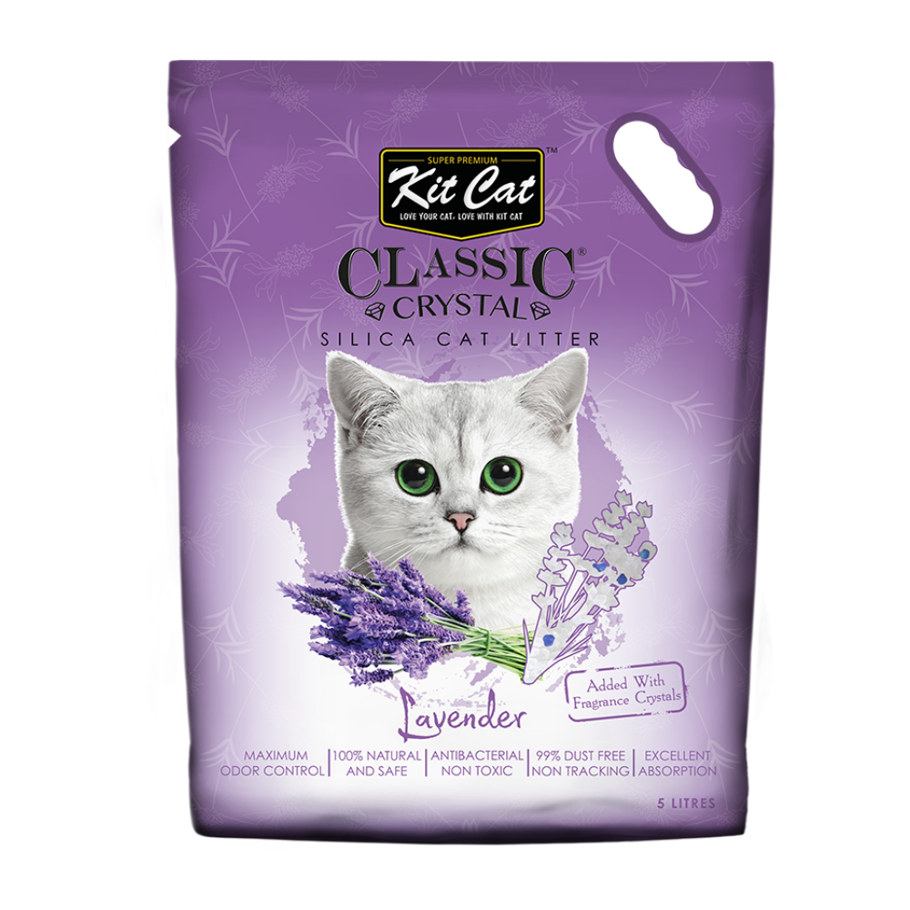 كت كات رمل كريستال للقطط 5 لتر