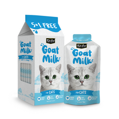 كت كات اظرف حليب للقطط (5+1 × 50مل)