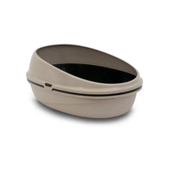 Bergamo Open Litter Box for Cats with Filter
