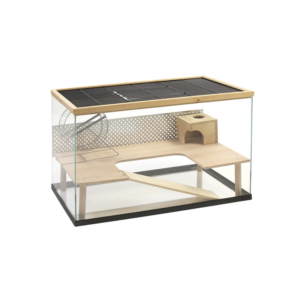 ام بي اس قفص كبير للأرانب والقوارض 80×45×45سم