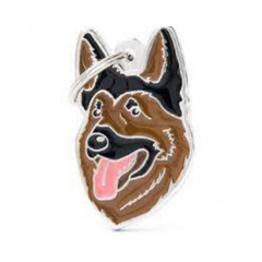 ماي فاميلي قلادة الكلب الراعي الألماني