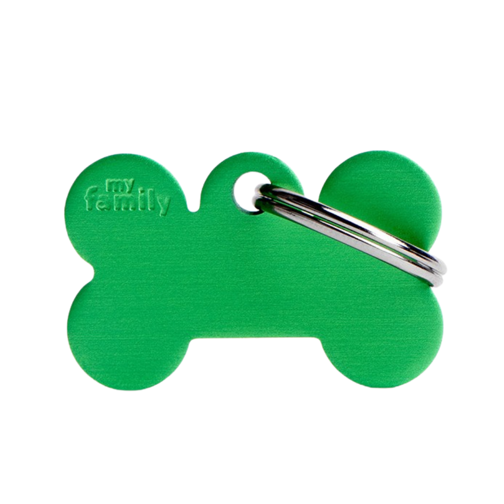 ماي فاميلي قلادة على شكل عظم صغير