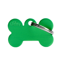 ماي فاميلي قلادة على شكل عظم صغير