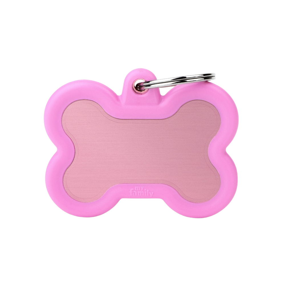 ماي فاميلي قلادة على شكل عظم صغير