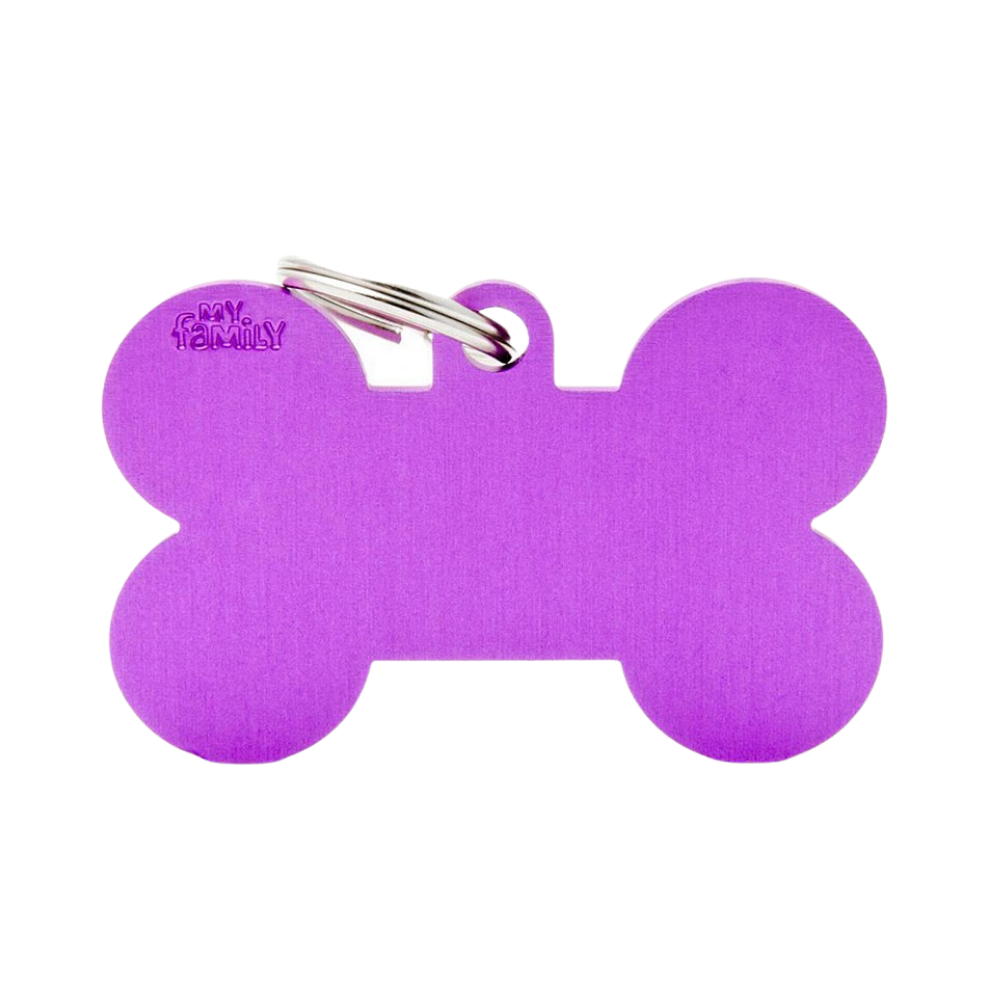 ماي فاميلي قلادة على شكل عظم صغير