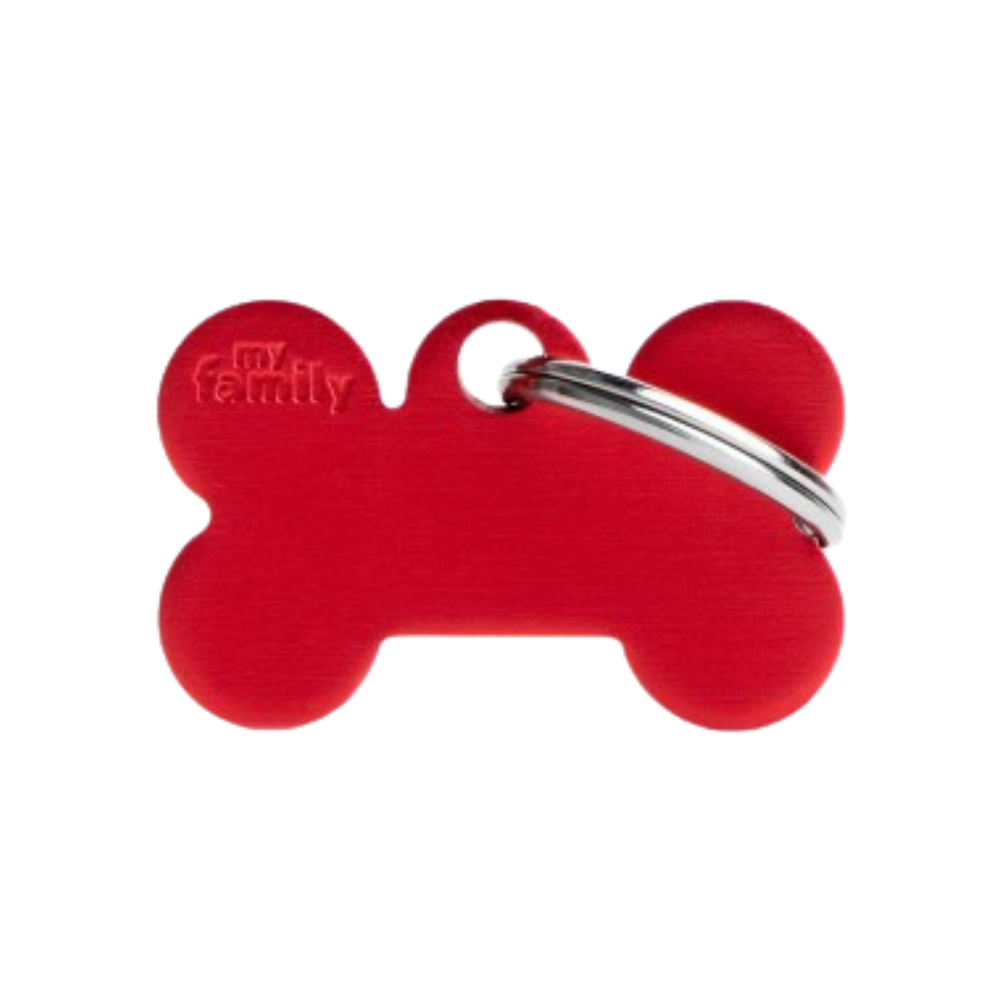 ماي فاميلي قلادة على شكل عظم صغير