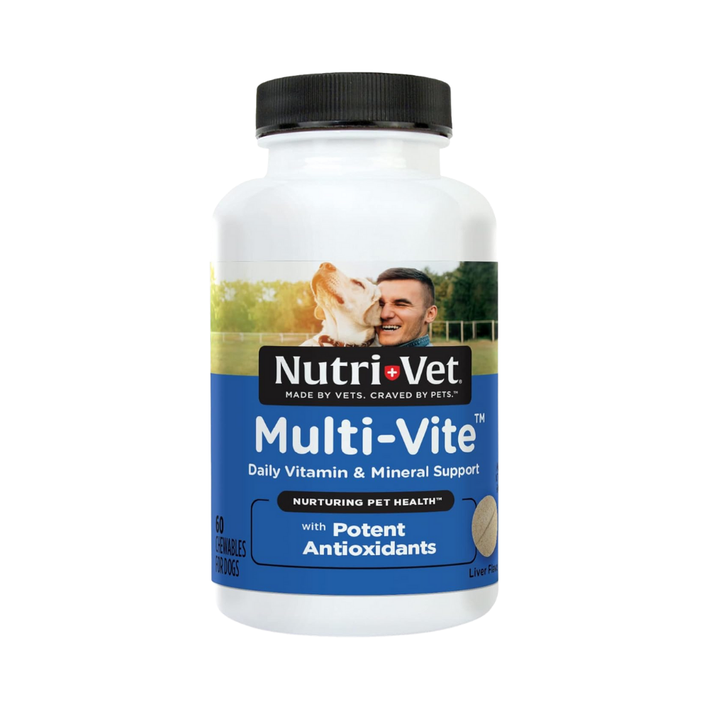 نيوتري فيت فيتامينات متعددة بالكبد للكلاب 60 قرص
