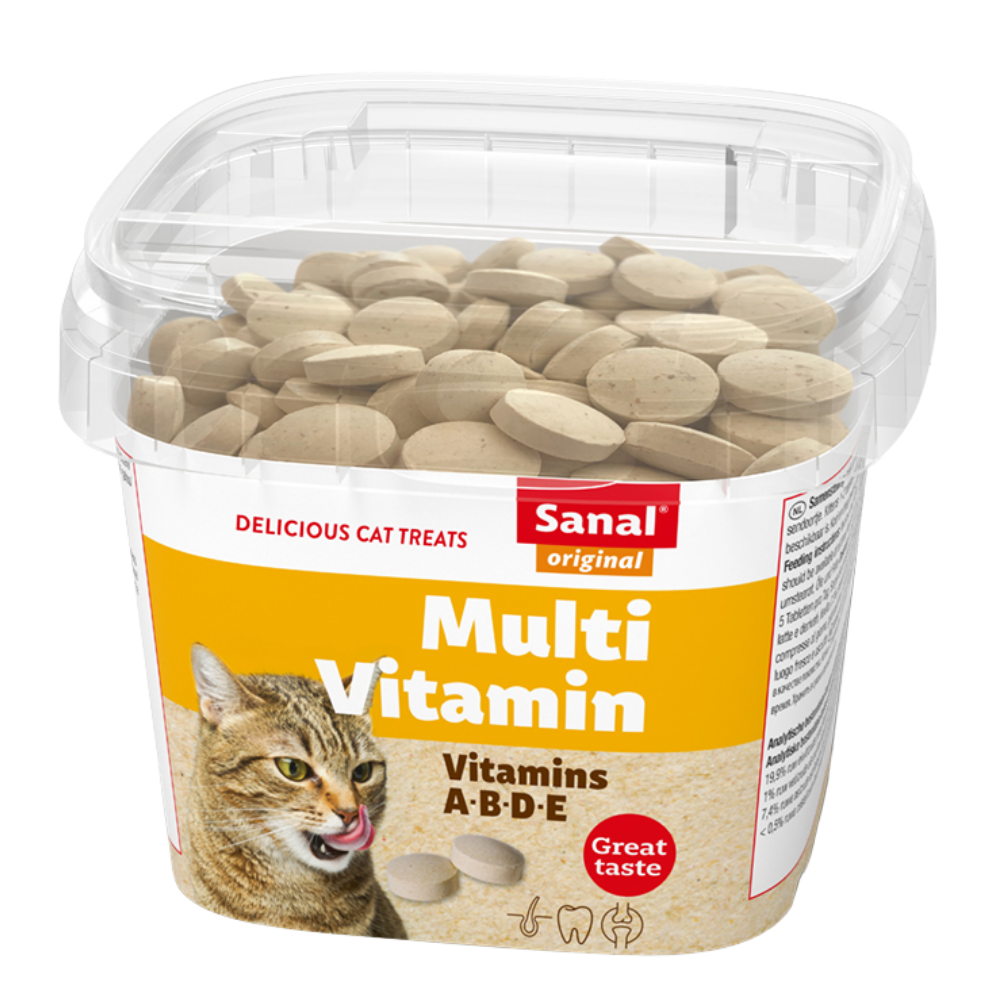سنال اقراص متعدد الفيتامينات للقطط 100غ