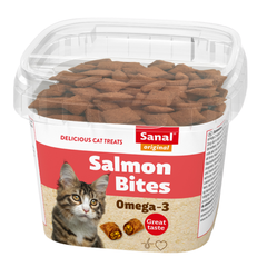 سنال اقراص مكافآت صحية بالسالمون للقطط 75غ
