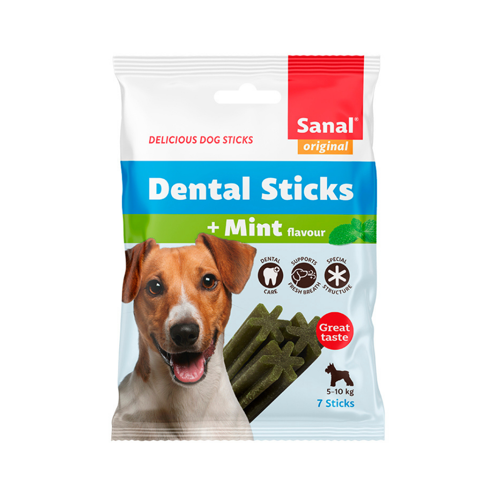 سانال مينت دينتال ستيكس صغير للكلاب 105غ