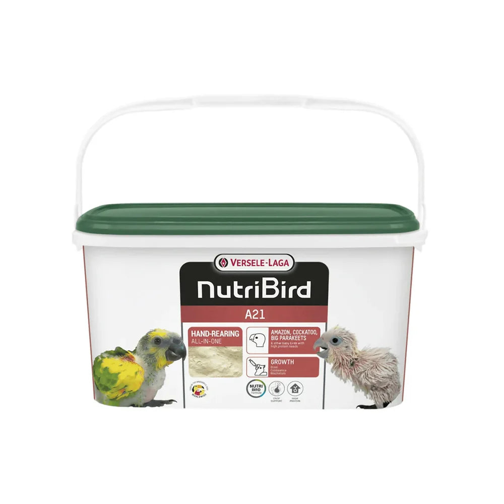 فيرسل لاقا أ 21 طعام للببغاء والامازون والكوكاتو ذات الحجم الكبير