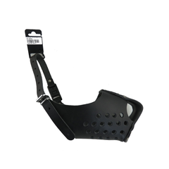 زولكس كمامة اغيتايشن يمنع العض أسود مقاس 2