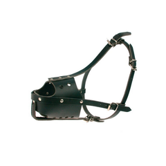 زولكس كمامة يمنع العض جلد مقاس 4