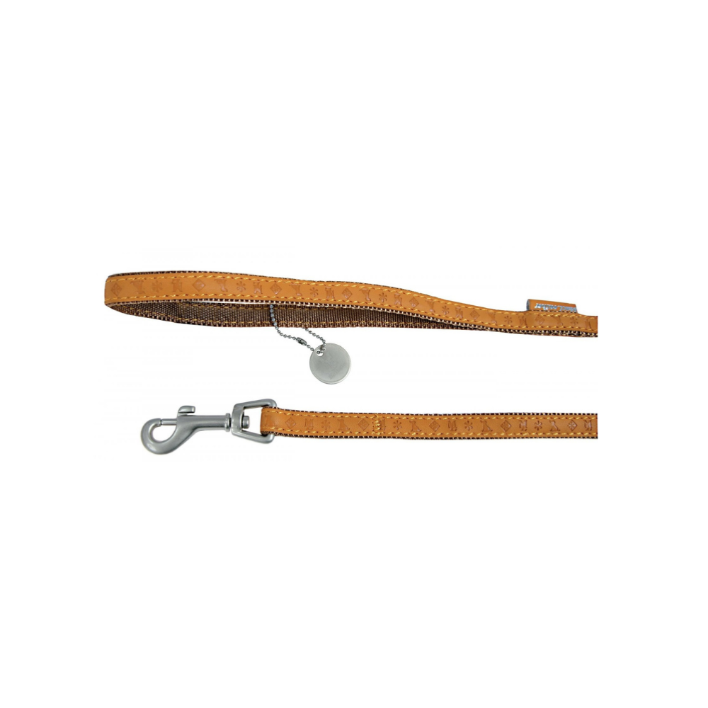 زولكس ماك ليش جلد 20ملم/1.2متر أصفر