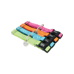 زولكس ماك طوق جلد قابل للتعديل 10ملم فوشيا