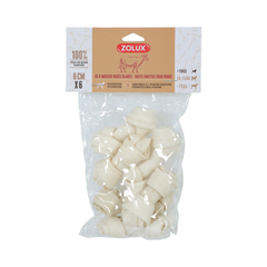 زولكس عظم مضغ أبيض معقود