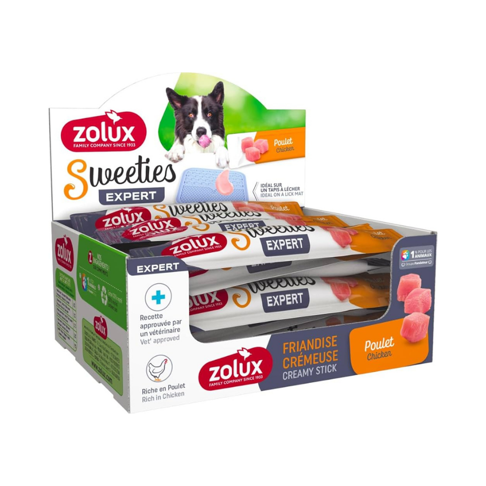 زولكس سويتيز مكافآت دجاج للكلاب 14غ