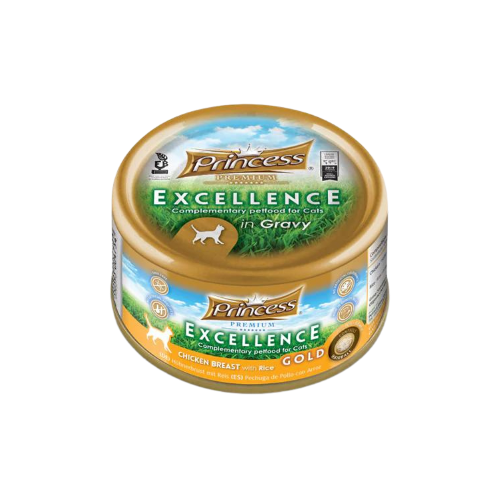 برنسيس بريميوم إكسلانس معلبات صدور الدجاج مع الأرز قولد 70 جرام