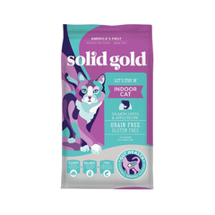 سوليـد جولد ليتس ستاي ان سلمون و العدس و التفاح خالي من الحبوب للقطط