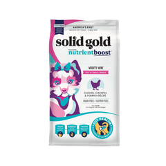 سوليـد جولد نيوتري بوست مايتي ميني دجاج و الحمص و القرع خالي من الحبوب وخالي من الجلوتين