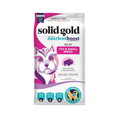 سوليـد جولد وي بت لحم البايسون و الرز البني كامل الحبوب للكلاب
